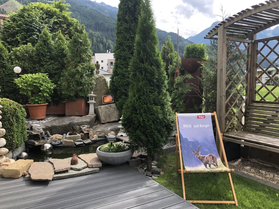 Gartenanlage Villa Romantica Appartements