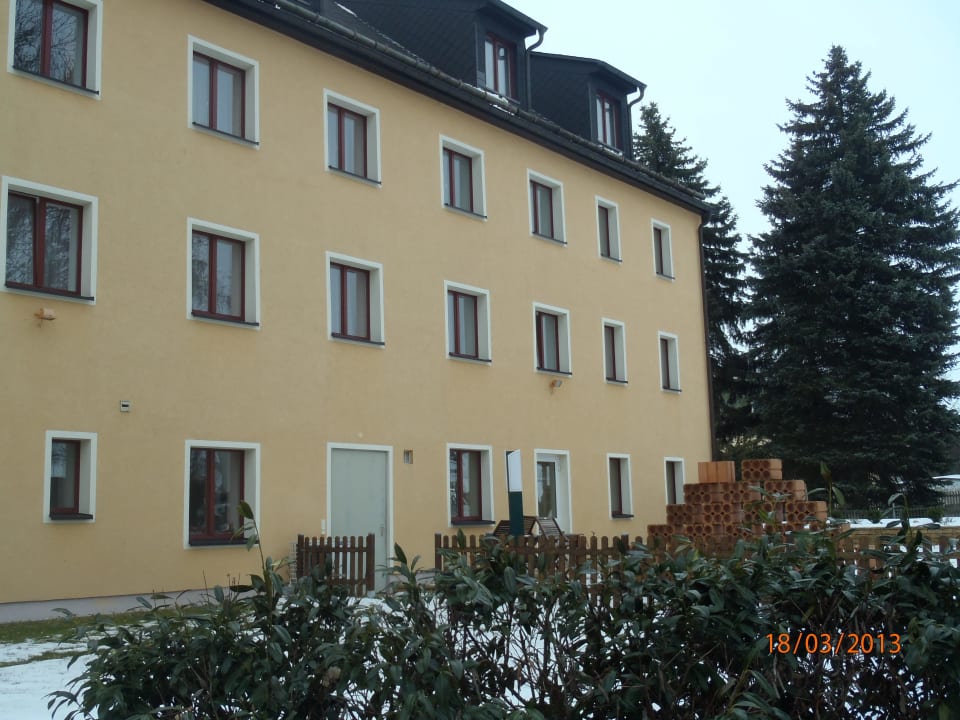 Hinteransicht Erzgebirgshotel Freiberger Höhe