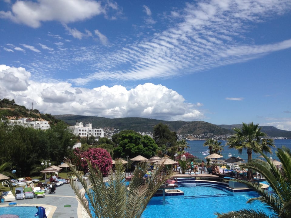 Ausblick vom Balkon Salmakis Resort & Spa