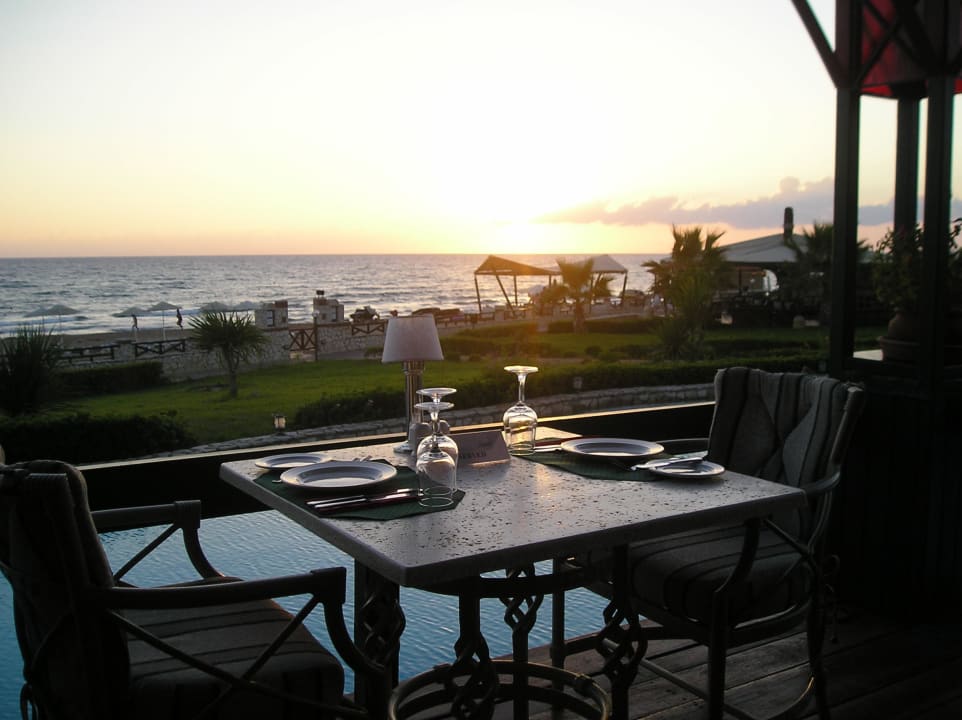 Widok z restauracji włoskiej Aldemar Olympian Village