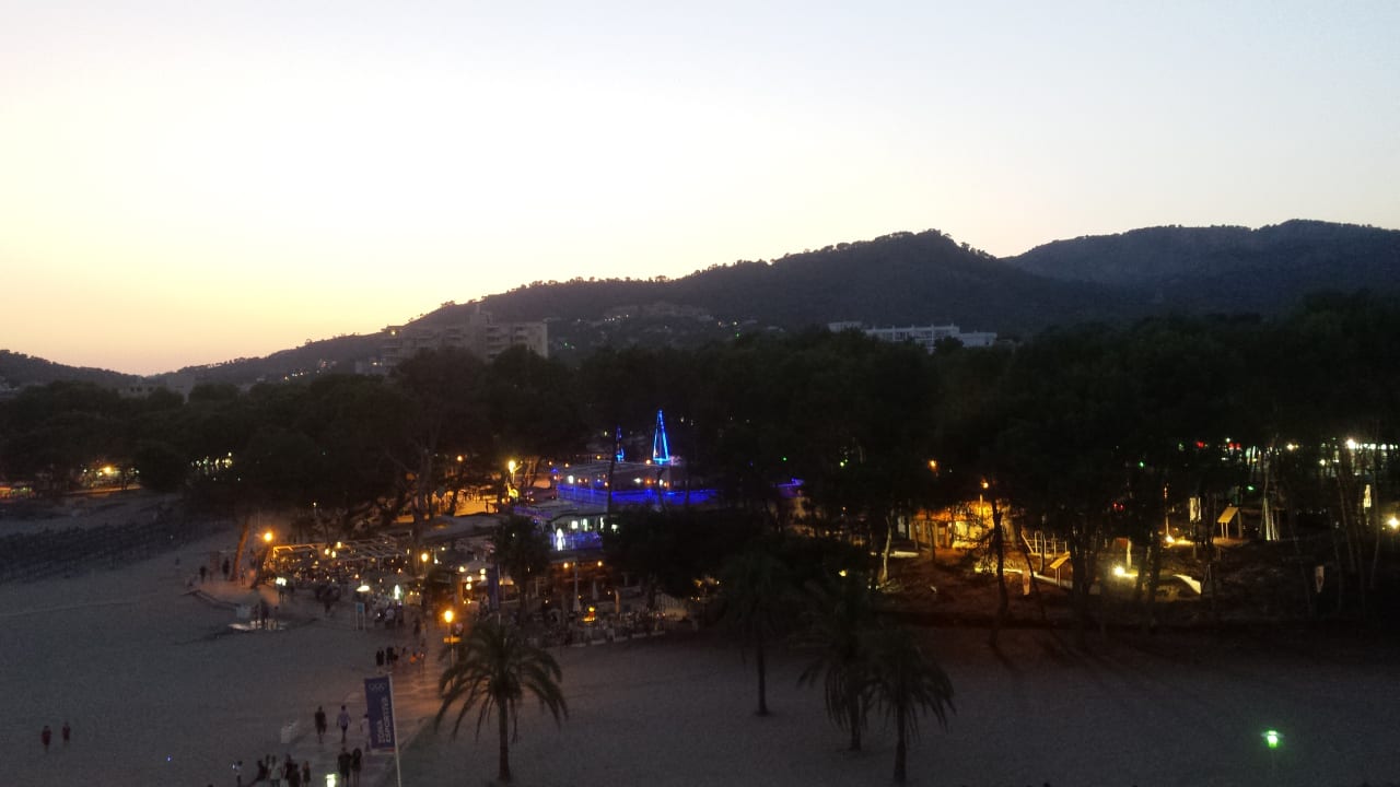 Ausblick Hotel Vibra Beverly Playa