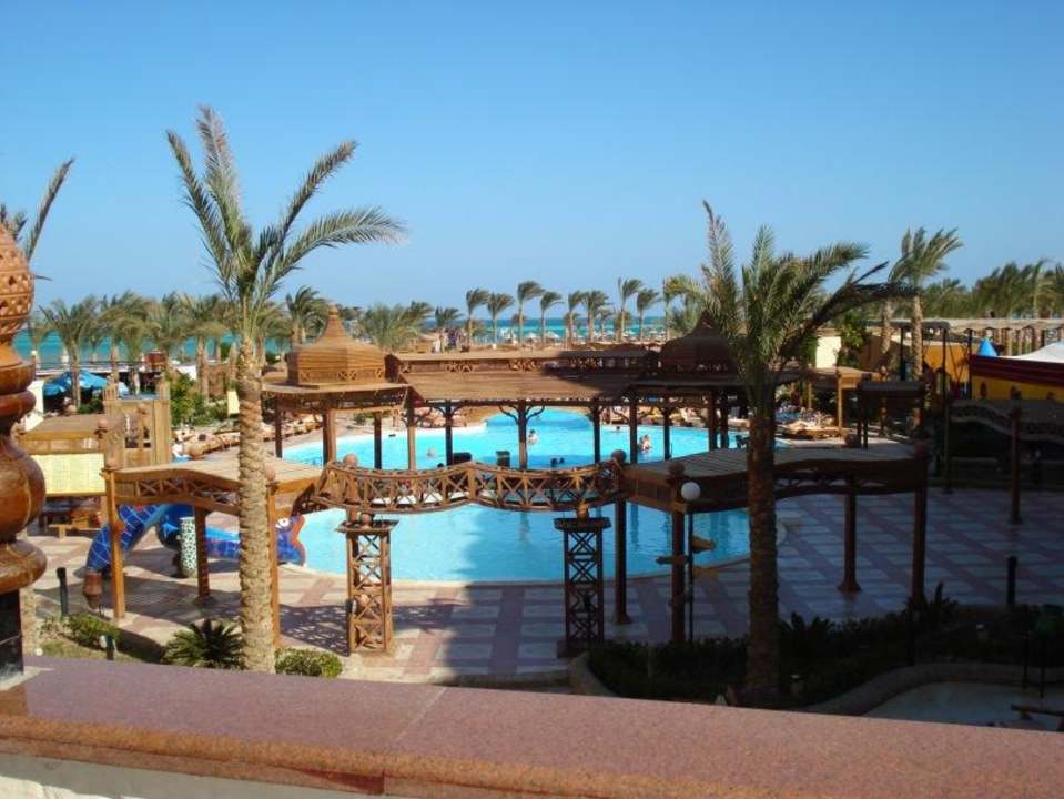 Вид на бассейн Riviera Aqua Park Resort