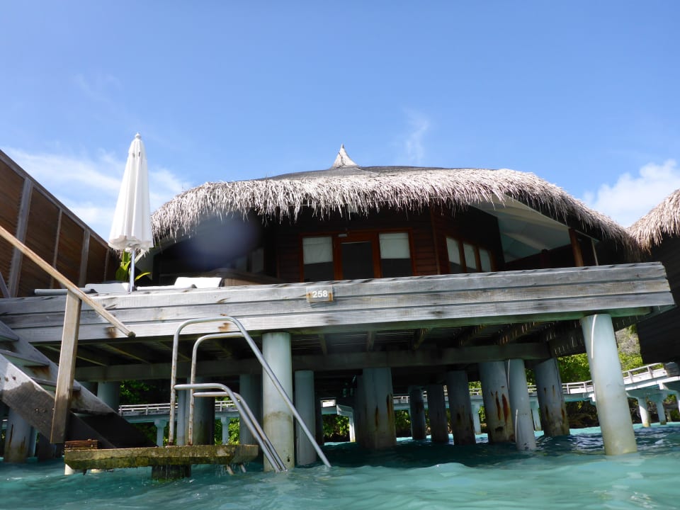 Bungalow vom Wasser Kuramathi Maldives