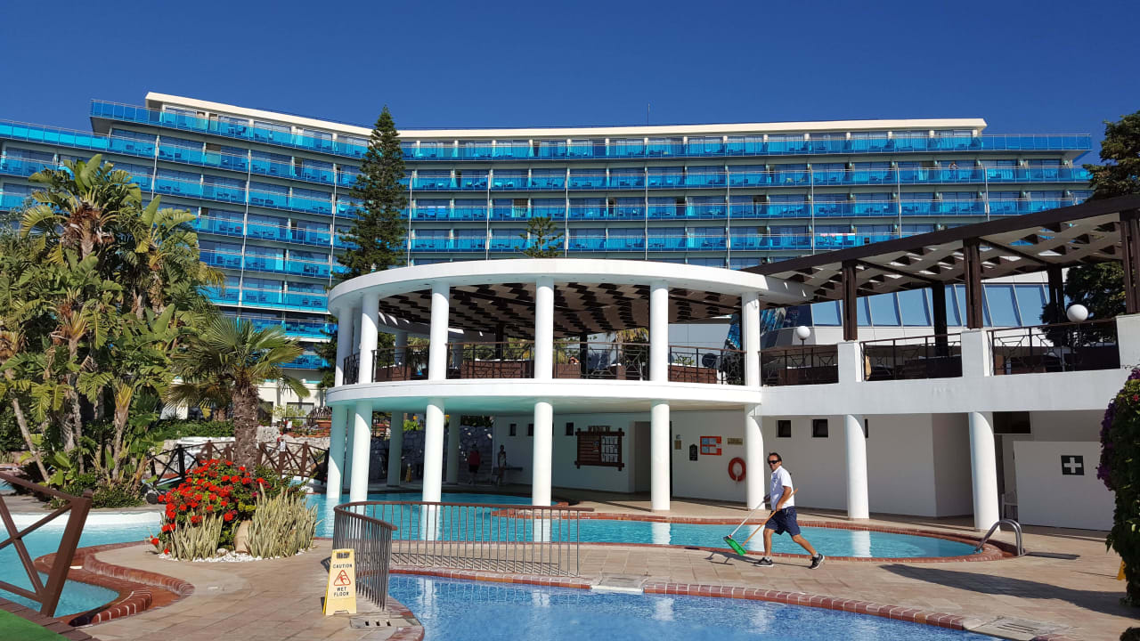 Ansicht von der Poolbar aus Hotel Calypso Beach