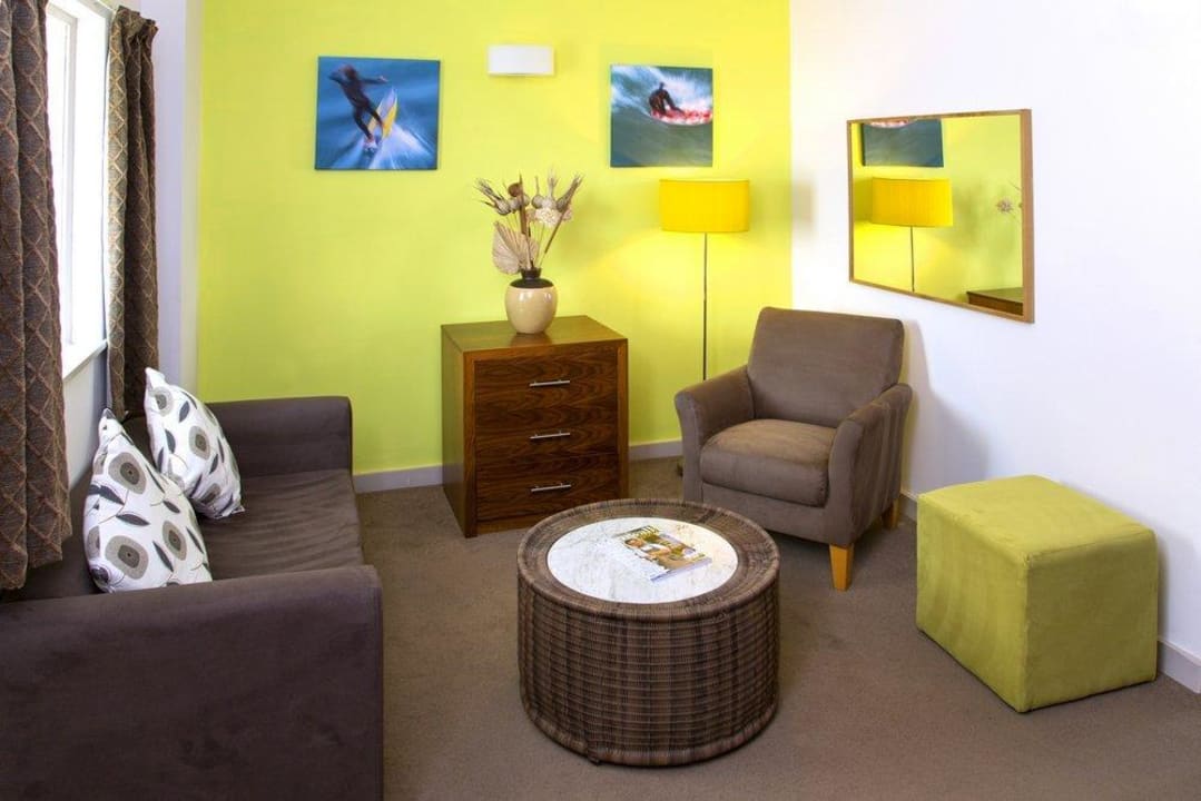 Apartment Suite Wohnzimmer Sands Resort Hotel