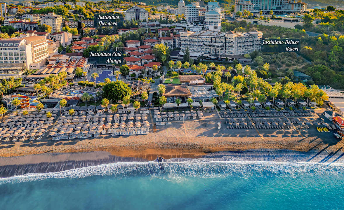 Außenansicht Justiniano Club Alanya