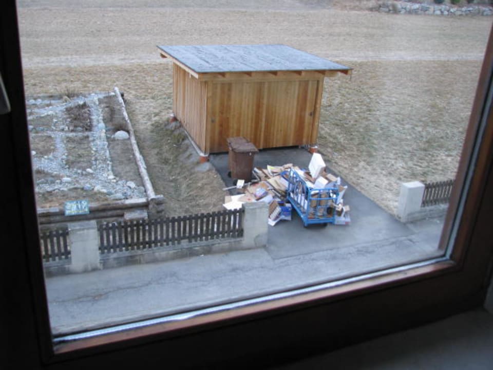 Poranny widok z okna Hotel Jägerhof