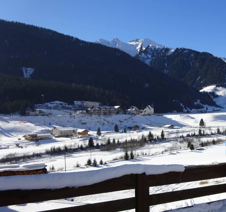 Blick auf Ridnaun Sonklarhof