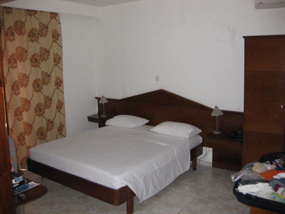 Schlafzimmer im Appartement Corali Hotel