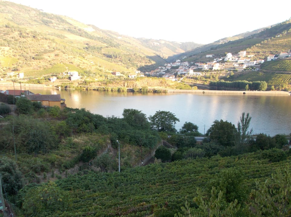Blick vom Hof aus, auf den Douro Quinta Da Azenha