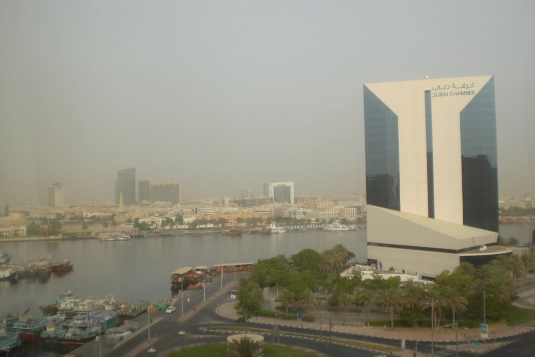 Ausblicke aus unserem Zimmer aus der 6.Etage Golden Sands Hotel Creek