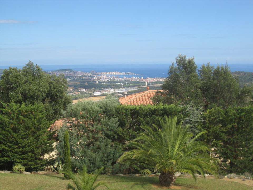 Blick von der Terrasse Ferienhaus Casa Jaro