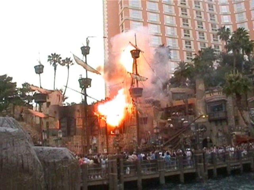Piraten-Show Treasure Island - TI Las Vegas Hotel & Casino