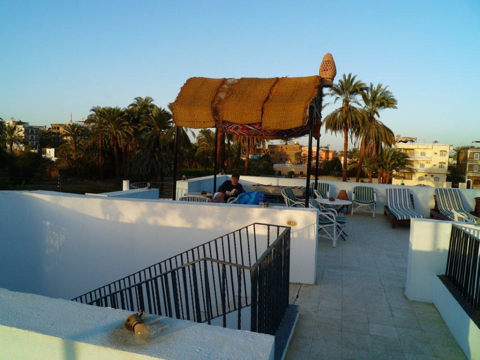 Die Dachterrasse vom Gezira Garden Hotel Gezira Garden