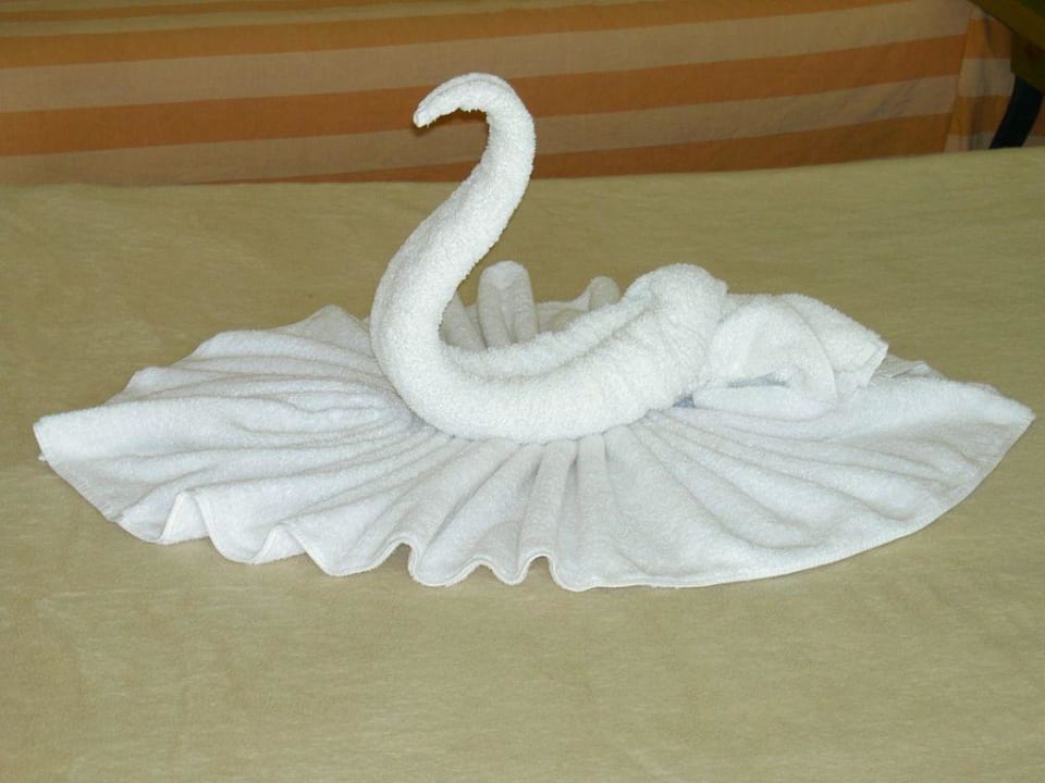 kleine Aufmerksamkeit des Reinigungspersonals Hotel Three Corners Ocean View prestige - Adults only