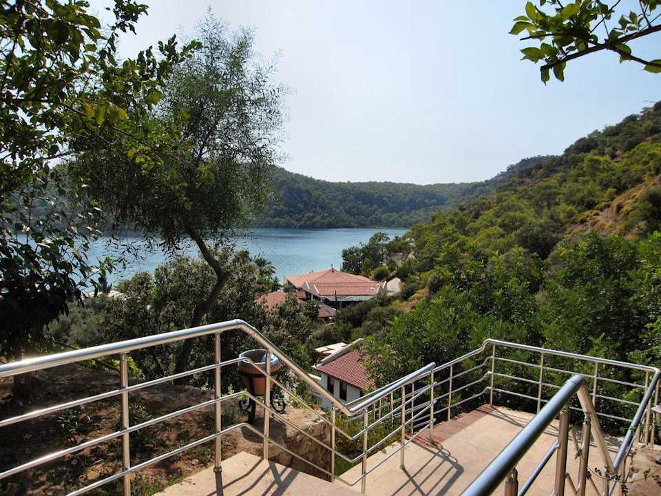 Blick von oben Hotel Meri