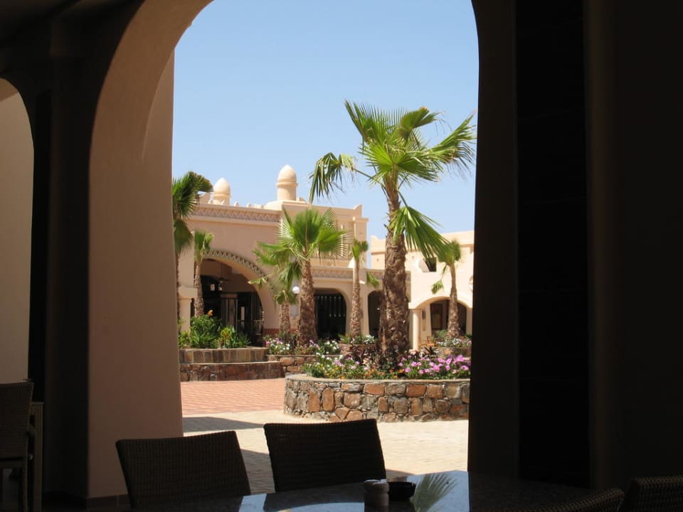 Blick Arkaden Hauptrestaurant Hotel Riu Touareg
