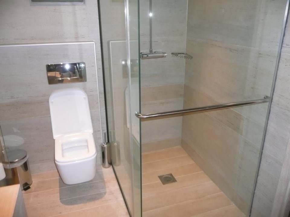 Toilette und Dusche mit Schiebetür Aquagrand Artistic Luxury Beach Resort - Adults only