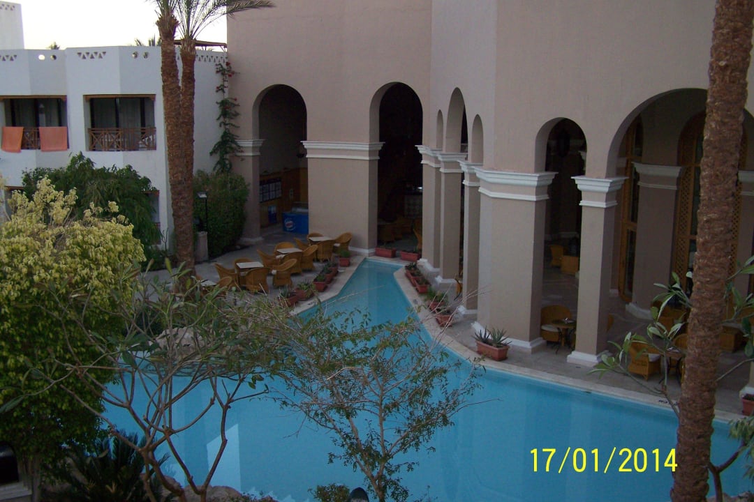 Aussicht auf die Lobbybar Ghazala Gardens