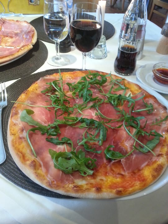 Beste Pizza!! Pizza Peppino  Hotel des Alpes