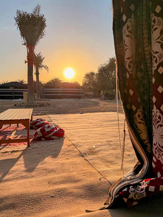 Ausblick Al Marmoom Oasis Luxury Experiential Desert Domes