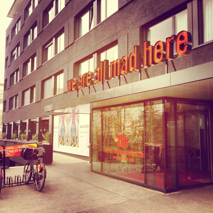 They are all mad there! 25hours Hotel Wien beim MuseumsQuartier