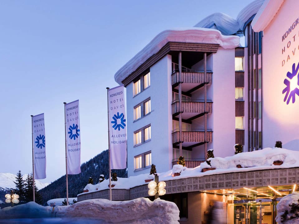 Außenansicht Kongresshotel Davos