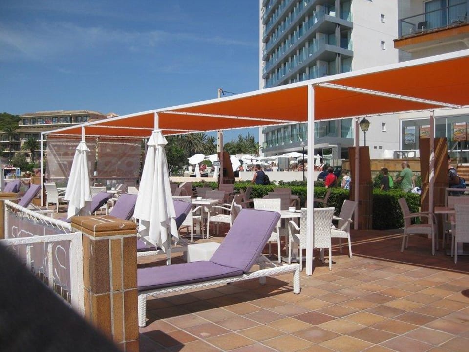 Aussenterrasse Hotel Clumba