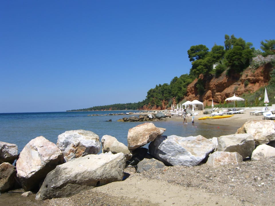 Strand mit schönem Panorama Hotel Danai Beach Resort & Villas