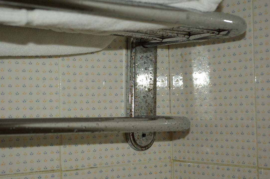 Handtuchhalter im Bad Ghazala Gardens