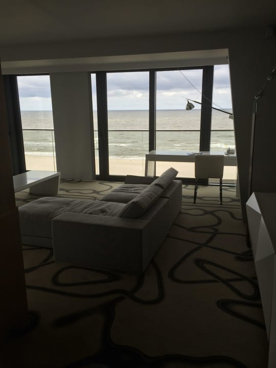 Blick ins Wohnzimmer - Apartment Szejka Marine Hotel by Zdrojowa