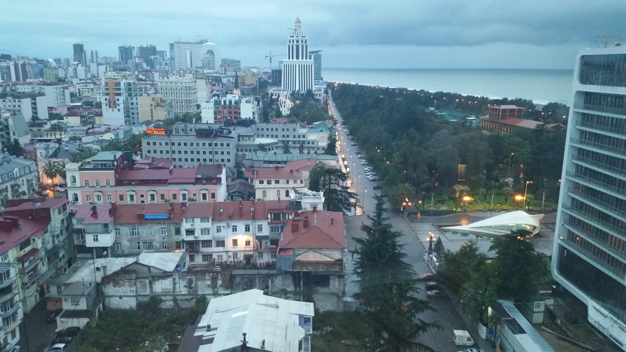 Ausblick Hotel Radisson Blu Batumi