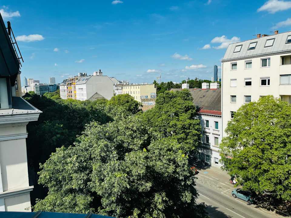 Ausblick ibis Styles Wien Messe Prater