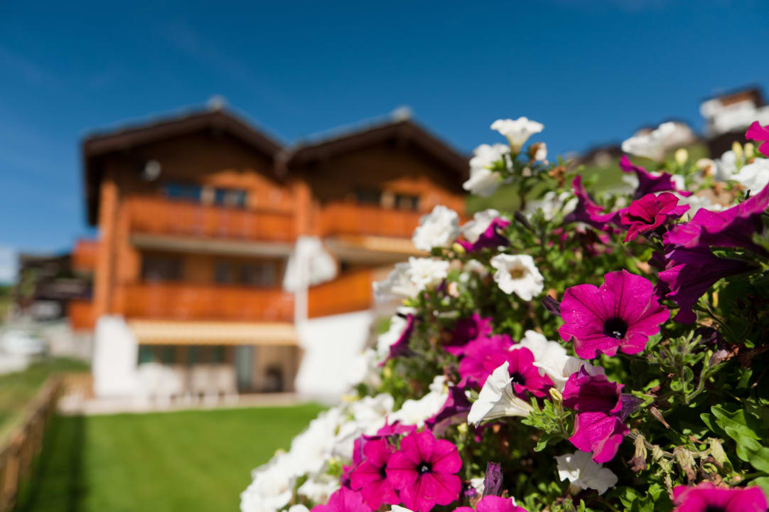 Gartenanlage Azapartments Chalet Clarino