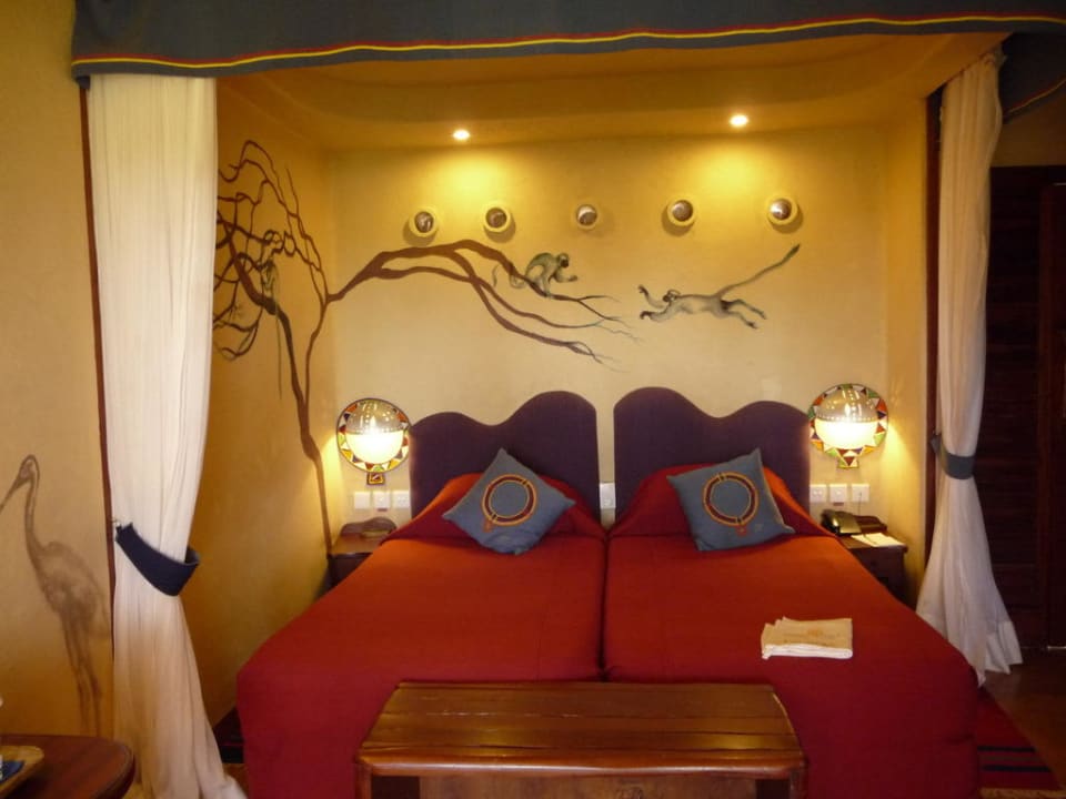 Schlafbereich Amboseli Serena Safari Lodge