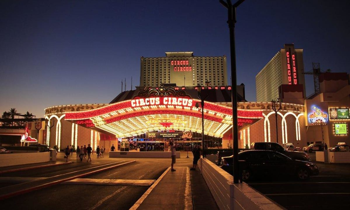 Bei Nacht Hotel Circus Circus