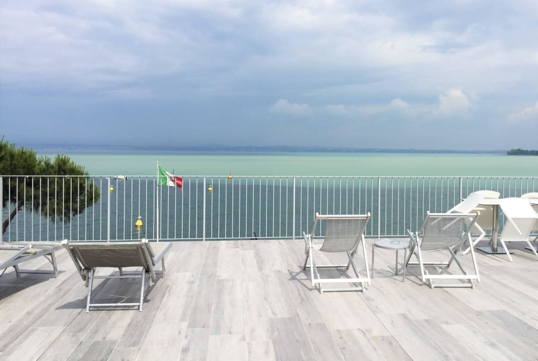 Solarium terrace view Hotel Ca' Serena