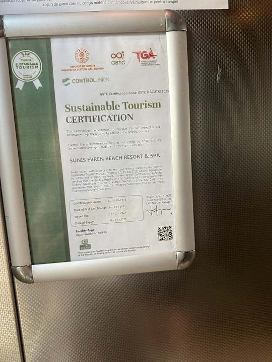 Sonstiges Sunis Evren Beach Resort Hotel & Spa