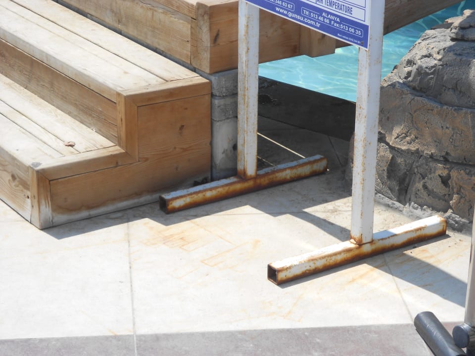 Rost nach 4 Monaten  Kahya Resort Aqua & Spa