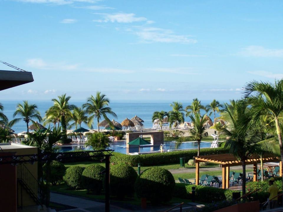 Blick hinunter zum Strand Grand Decameron Panama, A Trademark All Inclusive Resort