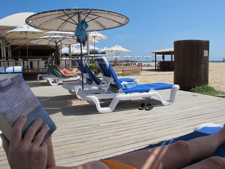 Liegeplatz am Strand Hotel Morabeza