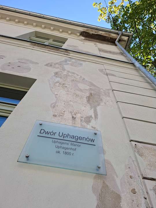 Außenansicht ARCHE Dwór Uphagena Gdańsk