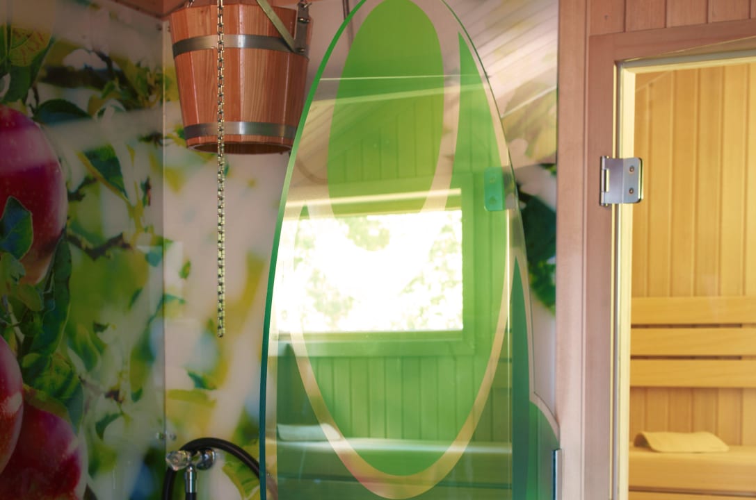 Für den kalten Guß danach ... Hotel Zur Schanz