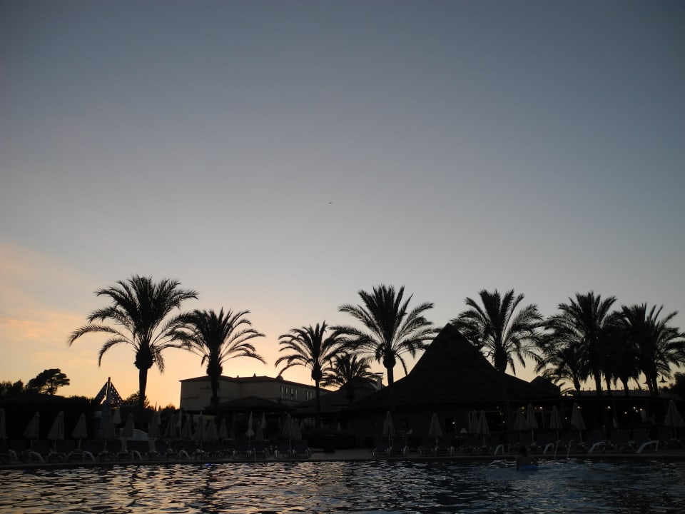 Blick vom Schwimmerpool Richtung Poolbar Zafiro Can Picafort