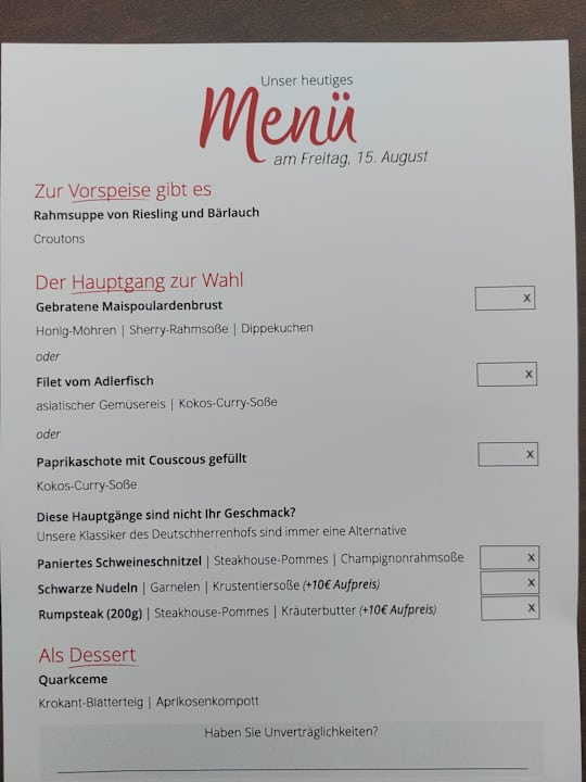 Gastro Hotel Deutschherrenhof