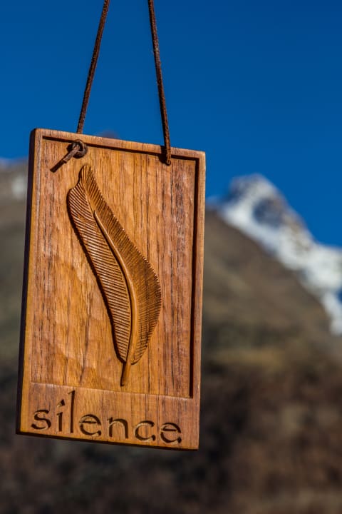 Ausblick Waldhotel Fletschhorn