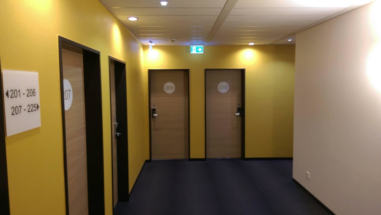 Hotelflur B&B Hotel Erfurt-Hbf