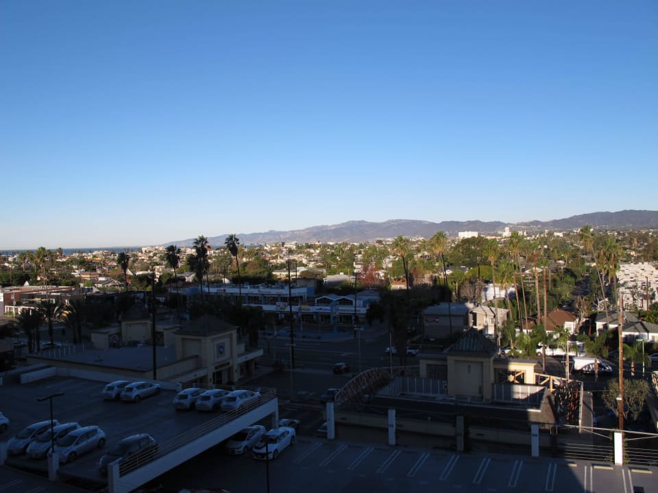 Blick Richtung Santa Monica Hotel Marina del Rey Marriott