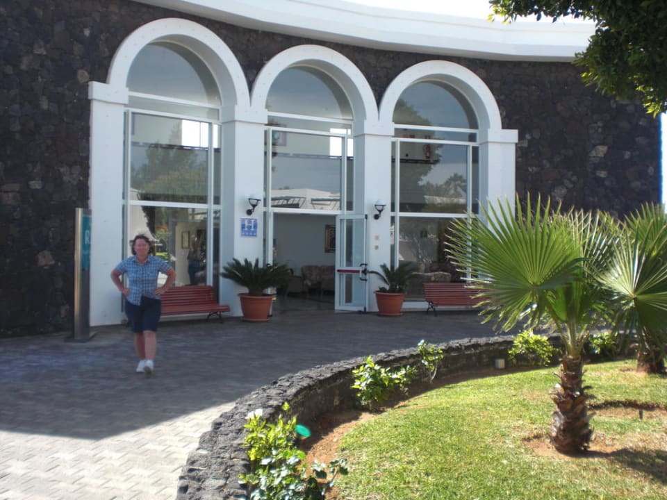 Hoteleingang Relaxia Olivina