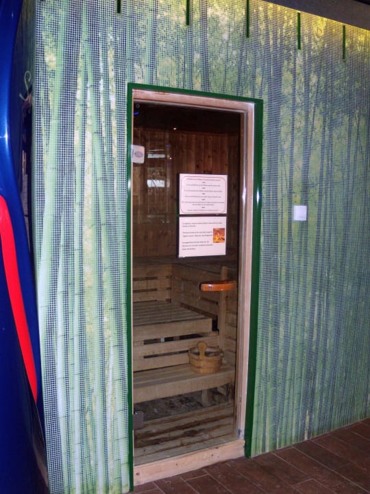 Die Sauna im Wellnessbereich Bull Dorado Beach & Spa